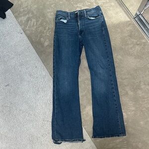 Hudson Jeans Dark Blue Straight Leg Women's Jeans